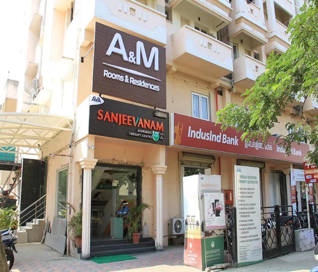 A And M Rooms And Residences Chennai Exteriör bild